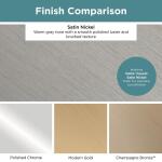 Liberty Grace 1-3/16 in. (30 mm) Classic Satin Nickel Round Cabinet Knob (P50156H-SN-C0)