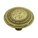 Liberty Sundial 1-3/8 in. (35 mm) Classic Antique Brass Round Cabinet Knob (P775A0H-AB-C0)