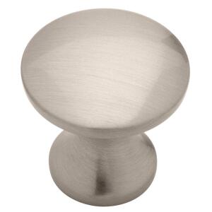 Liberty Mia 1 in. (25 mm) Modern Satin Nickel Round Cabinet Knob (PN0058C-SN-C0)