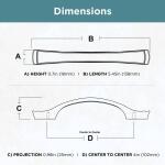 Liberty Step Edge 4 in. (102 mm) Classic Bronze with Copper Highlights Cabinet Drawer Pull (P25965C-VBC-C0)