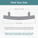 Liberty Phoebe 3 in. (76 mm) Modern Satin Nickel Cabinet Drawer Pull (P33746C-SN-C0)