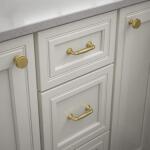 Liberty Classic Elegance 3 in. (76 mm) Classic Modern Gold Cabinet Drawer Bar Pull (P38471C-117-CP0)