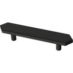 Liberty Elongated Hex 3 in. (76 mm) Modern Matte Black Cabinet Drawer Bar Pull (P43243C-FB-CP0)