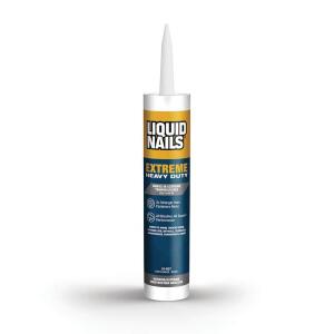 Liquid Nails Extreme Heavy Duty 10 oz. White Interior and Exterior Construction Adhesive (LN 907)