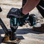 Makita 40V max XGT Brushless Cordless 4-Speed Mid-Torque 1/2 in. Impact Wrench w/Detent Anvil (Tool Only) (GWT08Z)