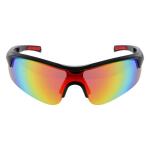 MAXIMUM SAFETY Performance Red Full View Mirrored Safety Eye Wear (MX1061-VPD5)