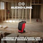 Milwaukee M18 18V Lithium-Ion Cordless Wireless Bluetooth Jobsite Speaker (Tool-Only) (2954-20)