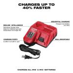 Milwaukee M18 18-Volt 8.0 Lithium-Ion HIGH OUTPUT Starter Kit with XC 8.0Ah Battery and Rapid Charger