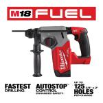 Milwaukee M18 FUEL 18V Lithium-Ion Cordless 1 in. SDS-Plus Rotary Hammer with Brushless Motor (Tool-Only) (2912-20)