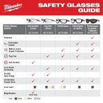 Milwaukee Performance Safety Glasses with Clear Fog-Free Lenses (48-73-2020)