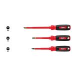 Milwaukee 1000-Volt Insulated (3-Piece) Screwdriver Set (48-22-2202)
