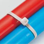 Commercial Electric 36in Heavy Duty 175lb Tensile Strength UL 21S Rated Cable Zip Ties 15 Pack Natural (White)