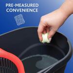 O-Cedar PACS Hard Floor Cleaner, Crisp Citrus Scent (10-Count) (172400)