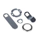 Prime-Line Drawer and Cabinet Lock, 1-1/8 in., Diecast, Stainless Steel, 13/16 in. Max. Panel (U 9945)