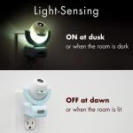 Projectables 0.5-Watt Frozen 2 6-Image Plug In Light Sensing integrated LED Night Light (45028-T1)