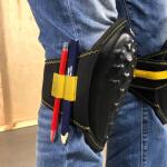 QEP ProMax Gel Knee Pads with Lightweight EVA Foam Cushion and Pen Storage (1-Pair) (79645)