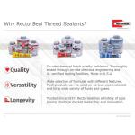 RectorSeal 4 oz. Tru-Blu Pipe Thread Sealant with PTFE (31630)