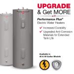 Rheem Performance 40 Gal. Medium 3800-Watt Double Element Electric Water Heater (XE40M06ST38U1)