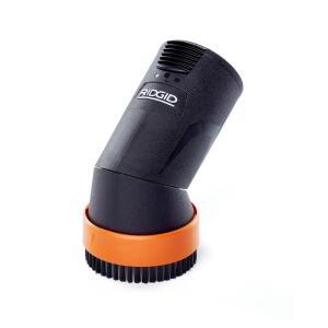 RIDGID 2-1/2 in. NXT Max Locking Rotating Dusting Brush Accessory Shop Vac Attachment for RIDGID NXT Wet Dry Vacuums (MAX2501)