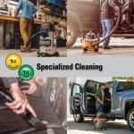 RIDGID 1-1/4 in. and 1-7/8 in. Dusting Brush, Crevice Tool Accessory Kit Shop Vac Attachments for RIDGID Wet Dry Vacuums (VT1612)