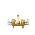 Glacier Bay 2-Handle Laundry Faucet in Rough Brass (4211N-0001)