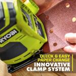 RYOBI ONE+ 18V Cordless 1/4 Sheet Sander (Tool Only) (PCL401B)