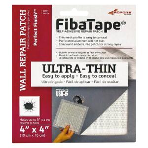 Saint-Gobain ADFORS FibaTape Perfect Finish 4 in. x 4 in. Self-Adhesive Wall Repair Patch (FDW9147-U)