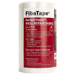Saint-Gobain ADFORS FibaTape Perfect Finish 6 in. x 75 ft. Self-Adhesive Wall Repair Fabric (FDW9151-U)