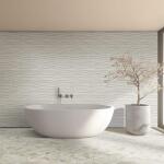 MSI Sapheda Riptide 12 in. x 24 in. Satin Ceramic 3D Wall Tile (16 sq. ft./Case) (NHDSAPRIP1224)