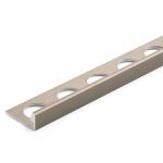 TrimMaster Satin Nickel 3/8 in. x 98 1/2 in. Aluminum L Shaped Tile Edging Trim (H8702SN98)