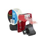 Scotch 1.88 in. x 54.6 yds. Heavy Duty Shipping Packaging Tape with Dispenser (3850-ST-DC)