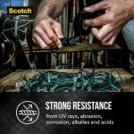 Scotch Super 33+ 3/4 in. x 66 ft. Vinyl Electrical Tape, Black (3-Pack) (6132-BA-3PK-6)