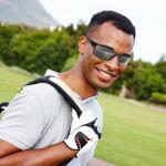 Shadedeye Black Square Polarized Sunglasses (85946-16)