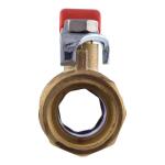 SharkBite Max 3/4 in. Brass Push-to-Connect x FIP Ball Valve (UR22186)