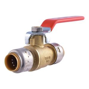 SharkBite Max 1/2 in. Brass Push-to-Connect Ball Valve (UR22222)