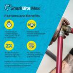 SharkBite Max 1/2 in. Brass Push-to-Connect Ball Valve with Drain and Drop Ear (UR24615)