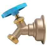 SharkBite 3/4 in. Brass Push-to-Connect x MHT Multi-Turn No Kink Hose Bibb (24633LF)
