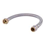 SharkBite Max 3/4 in. Push-to-Connect x 1 in. Fip x 24 in. Braided Stainless Steel Water Softener Connector (UR3086FX24)