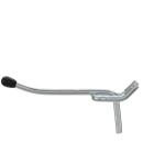Everbilt 2 in. Zinc-Plated Steel Single Straight Peg Hooks 1/8 in Pegs (4-Pack) (01155)