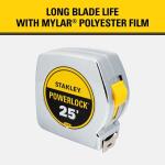 StanleyPowerLock Tape Measure 25 ft. (33-425D)