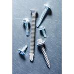 Teks 12 x 2-3/4 in. Plymetal Zinc-Plated Steel Flat-Head Phillips Self-Tapping Screws with Wings (200-Pack) (21386)