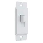 Commercial Electric 1-Gang Toggle Cover-up Plastic Wall Plate Adapter, White (Textured/Paintable Finish) - PPAW-T