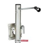 TowSmart 1,000 lbs. Capacity 10 in. Lift Side Wind Swing Down Bolt On Trailer Jack (7286)