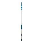 Unger 24 ft. Aluminum Telescoping Pole with Quick-Flip Clamps and Connect and Clean Locking Cone (972980)