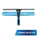 Unger ProFlex 18 in. 2-in-1 Window Cleaner Squeegee and Scrubber Combi (981660)