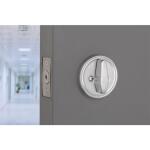 Universal Hardware Industrial Duty Commercial Single Cylinder Deadbolt, UL 3-Hour Fire ANSI Grade 1, Satin Chrome Finish (UH40055)