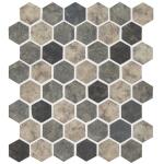 MSI Urban Tapestry Hexagon 12 in. x 12 in. Recycled Glass Mesh Mounted Mosaic Tile (1 sq. ft. / each) (SMOT-GLS-UT6MM)