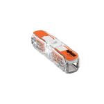 WAGO 221-2401 Lever-Nuts Inline 2 Wire Splicing Connectors (10-Pack) (02212401K000004)