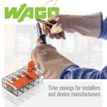 WAGO 221-415 Lever Nuts 5 Wire Conductor Compact Connectors (25-Pack) (0221415K00-012)