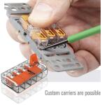 WAGO 221-415 Lever Nuts 5 Wire Conductor Compact Connectors (25-Pack) (0221415K00-012)